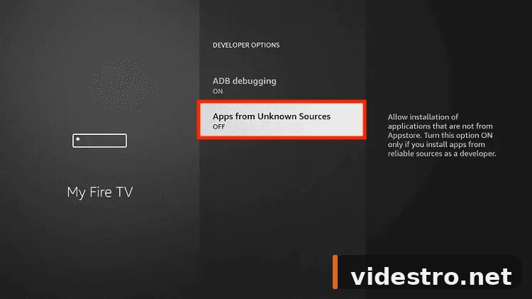 Apps from Unknown Sources