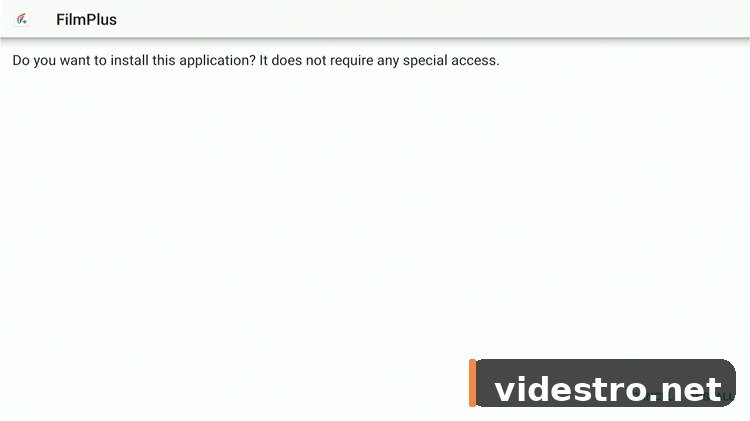 Install FilmPlus APK