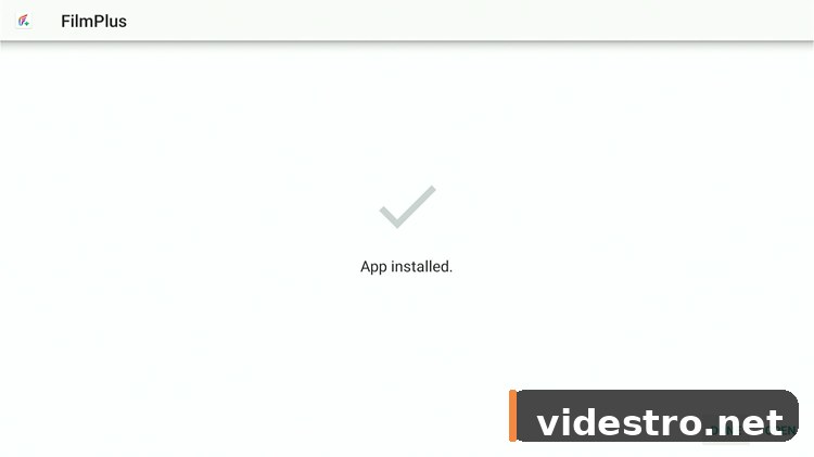 FilmPlus installed done