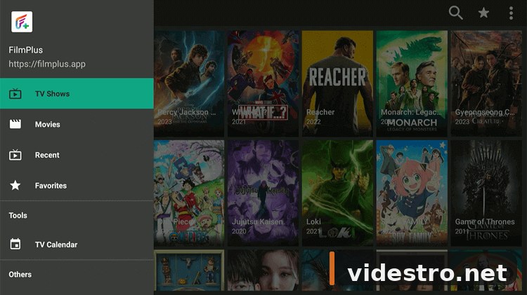 FilmPlus browse titles